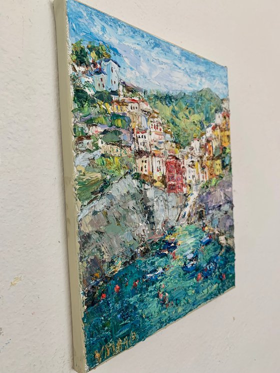 Riomaggiore, Italian landscape