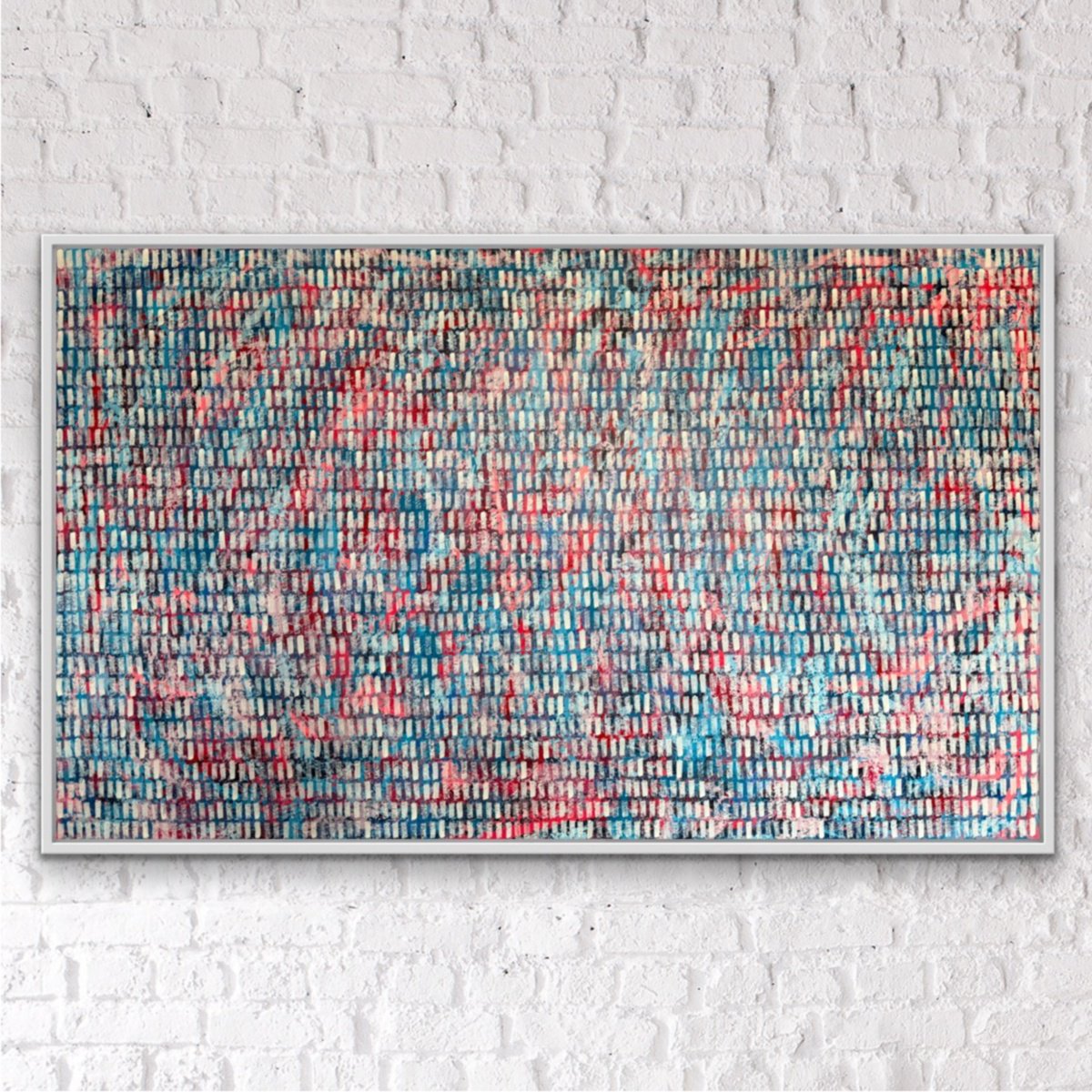 Expressive Abstract Acrylic Painting By Ketki Fadnis, 60 X 36", Harmony In Chaos, Original Artwork