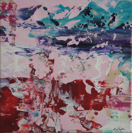 A Square Foot On The Richter Scale V (30 x 30 cm) (12 x 12 inches)