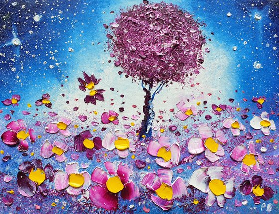 "Tree of Hope & Flowers in Love"