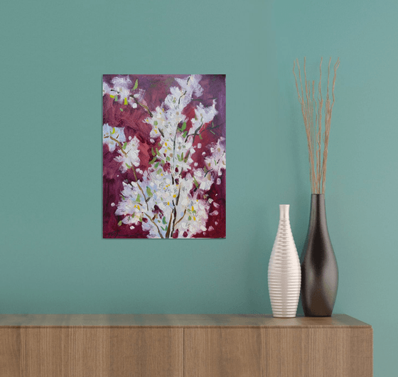 Blossoming branch