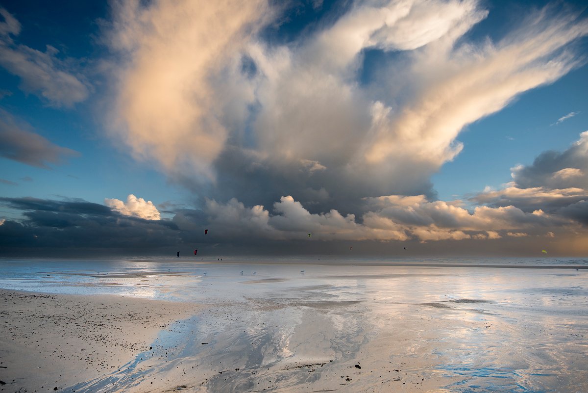 Photorealistic Landscape Photograph By Adam Regan, 36 X 24, Storm Leaving, Original Artwork