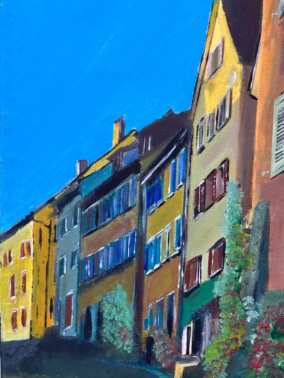 Swiss Town, Late Afternoon