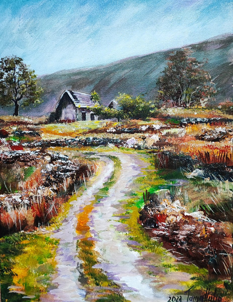 Irish landscape. Black Valley. by Tatajana Obuhova