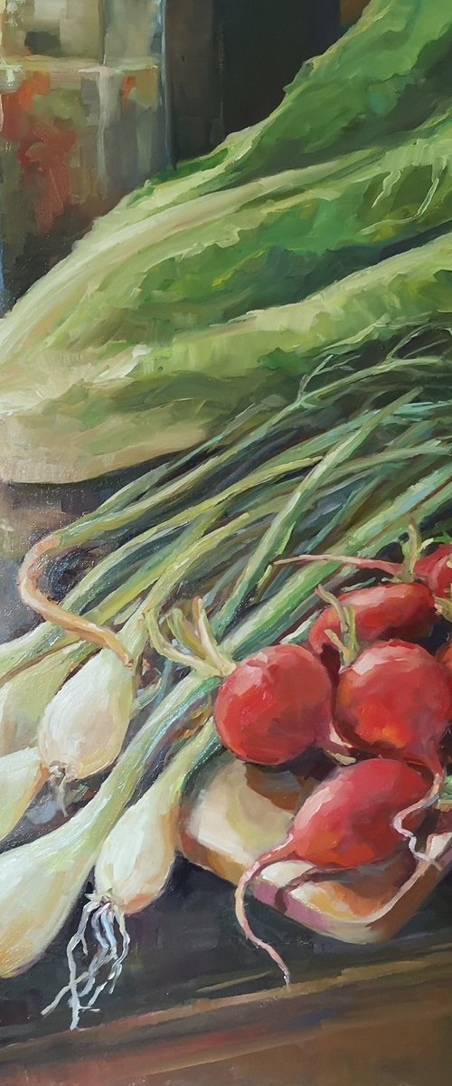 Vegetables and greens by Alexander Koltakov