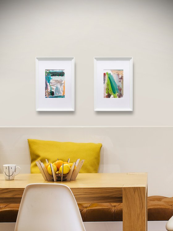 SET of 2, ABSTRACT STUDY