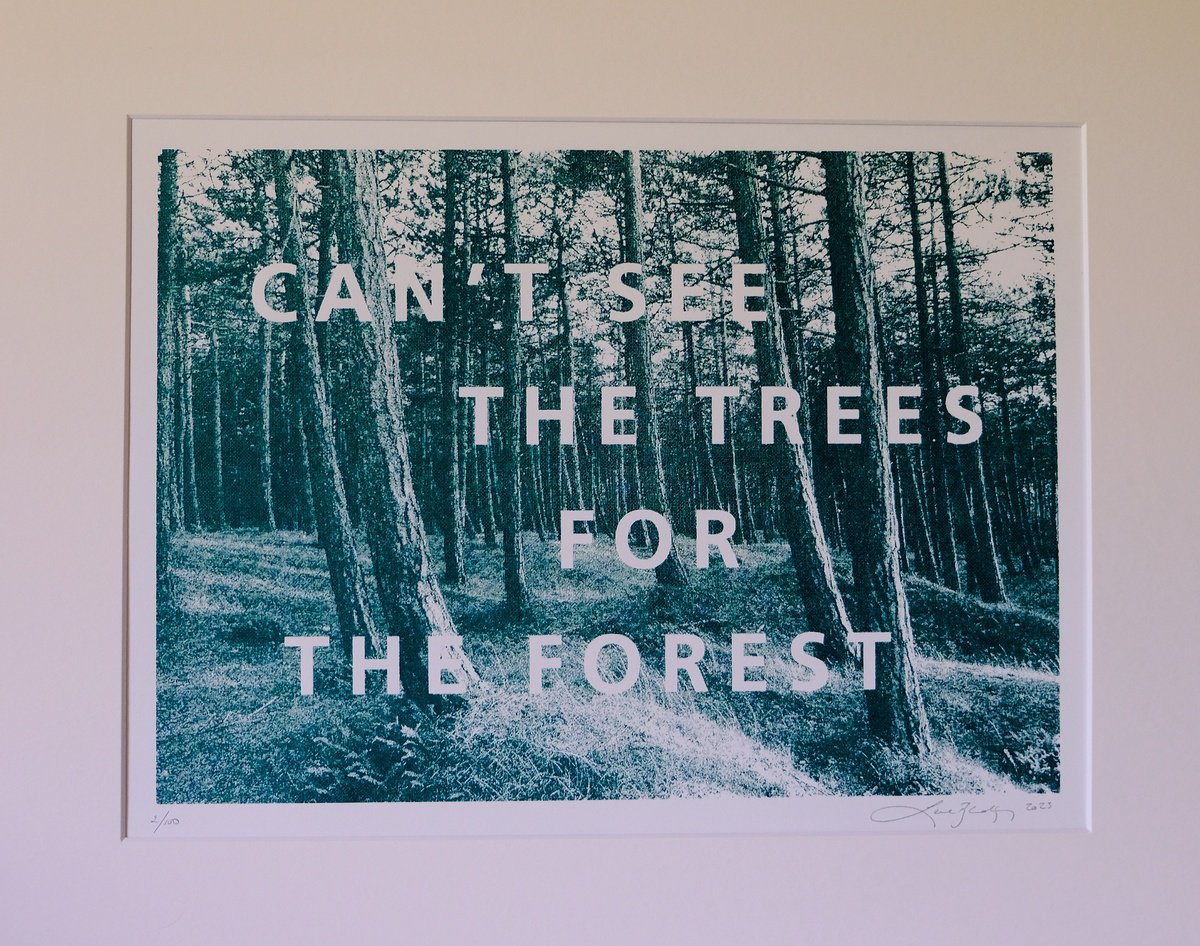 Can’t see the trees for the forest by Lene Bladbjerg