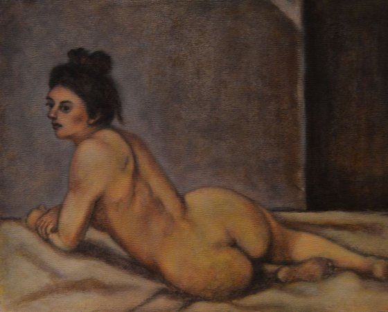 Nude study inspired in Lembesis