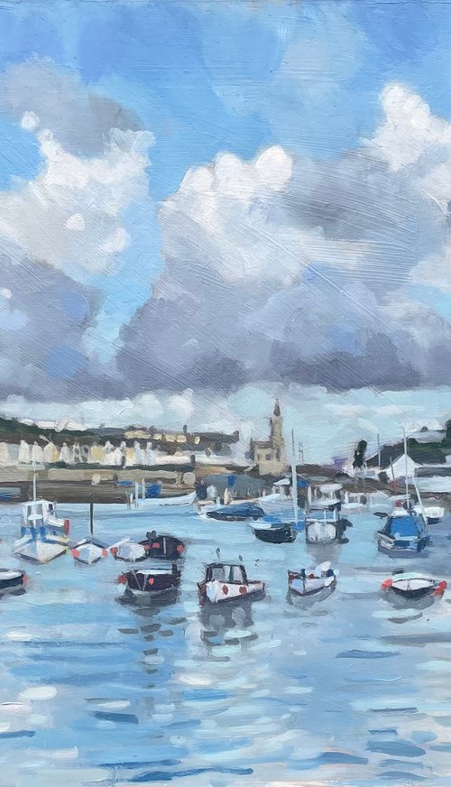 Cloudy Day, Portleven by Emma Dashwood