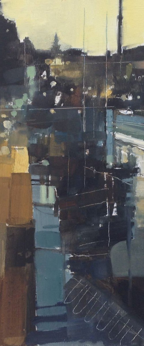 The Seine from Pont Neuf, Paris by Julian Sutherland-Beatson
