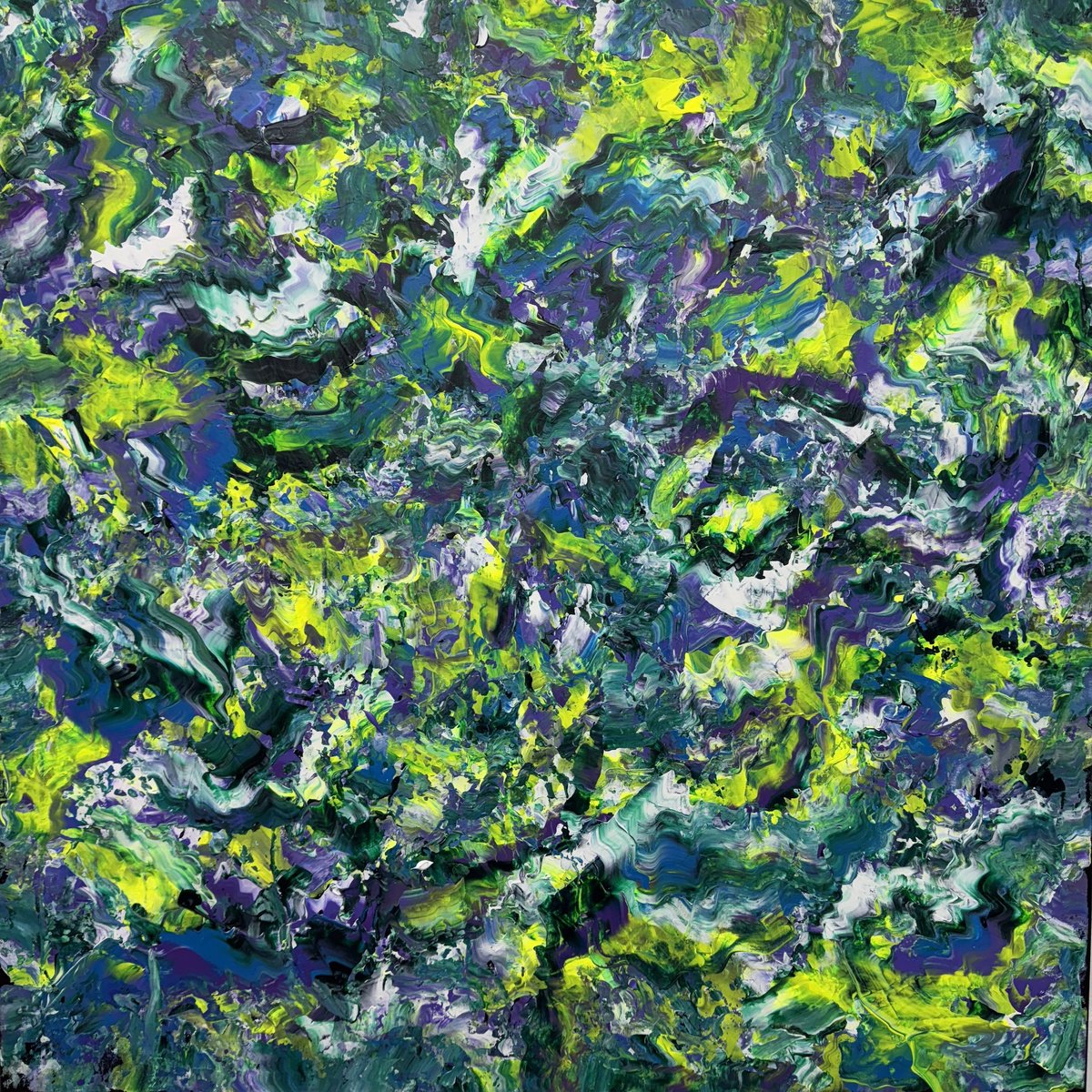 Deep Sea Glow By Andre Brauer, 35 X 35, Artwork For Sale On Artfinder