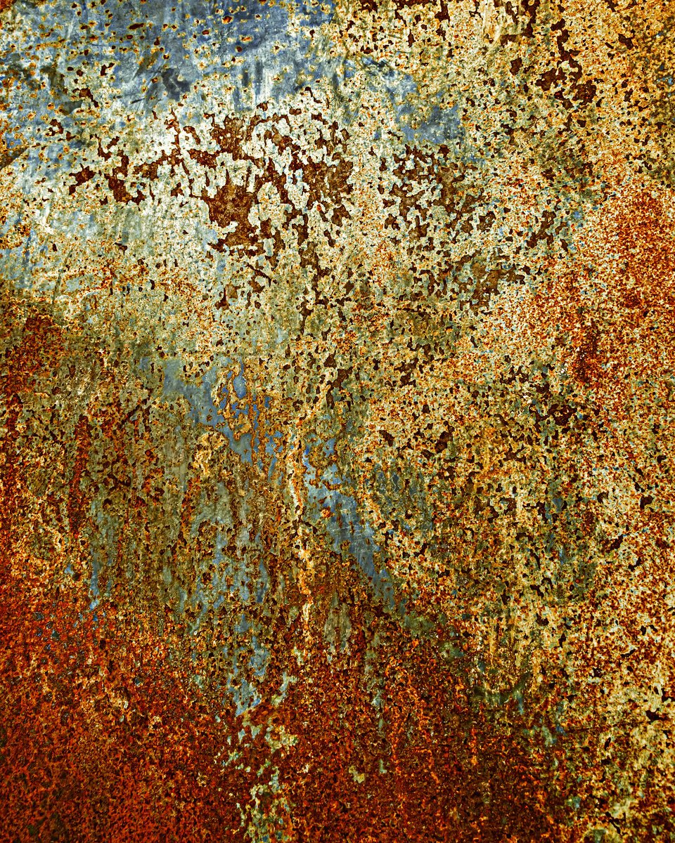Photorealistic Photograph , Natural Rust By Lidiya Dmitrieva, 9 X 12, Artwork For Sale On Artfinder