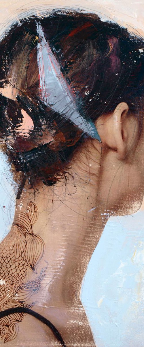 Under my skin (XVI) by Catalin Ilinca