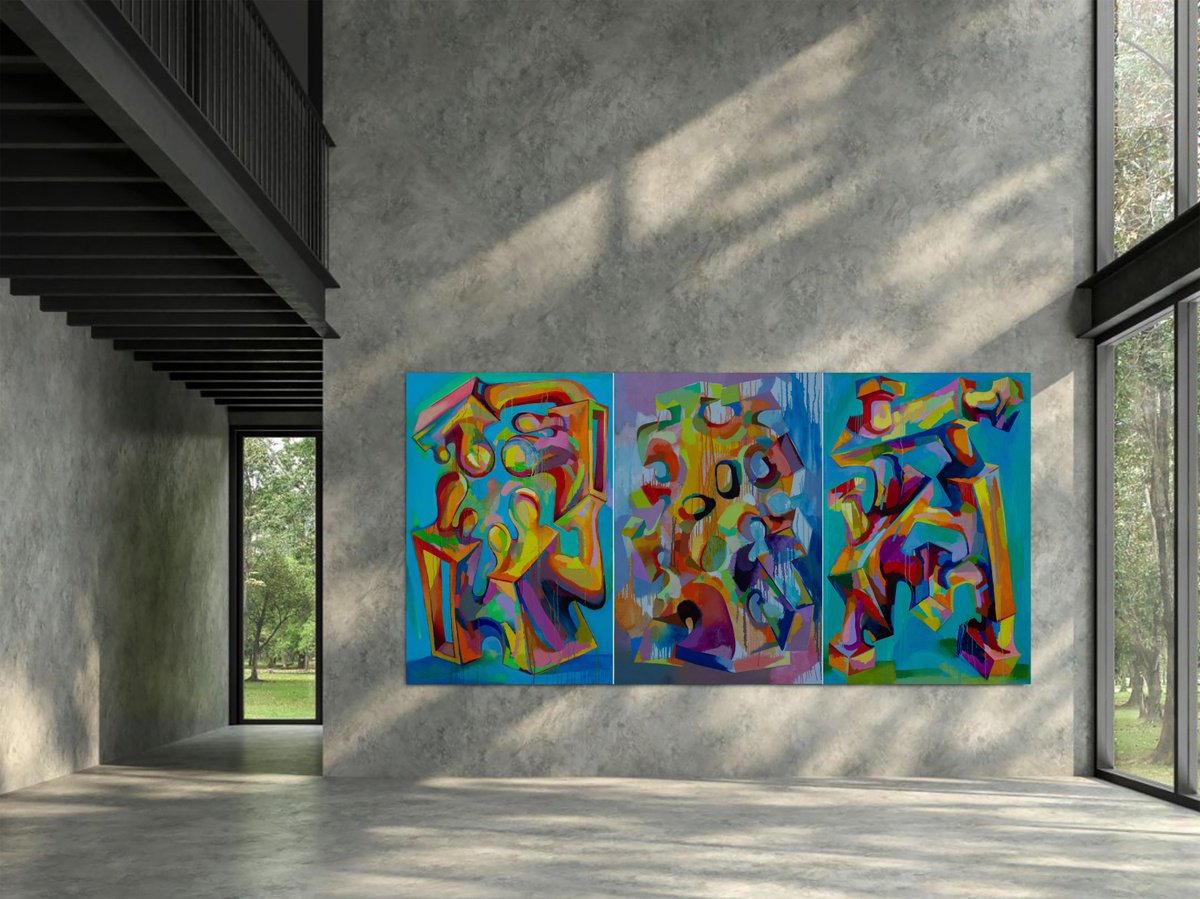 Artifacts From An Extinct Civilization By Ivan Stoyanov, 118 X 59, Artwork For Sale On Artfinder