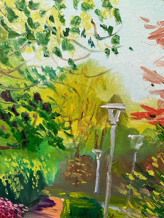 Dutch garden path