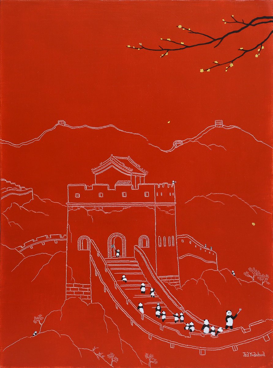Sightseeing No.9 ( Original ) by Yuan Hua Jia