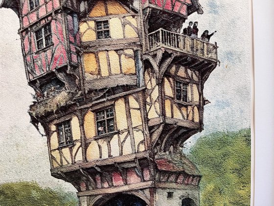A big house for a small plot