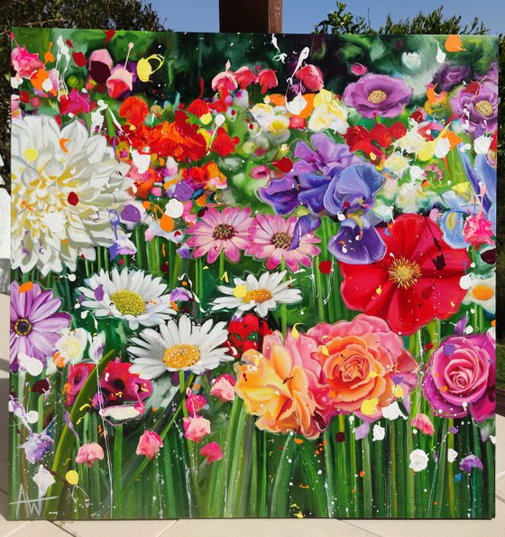 you made the flowers dance