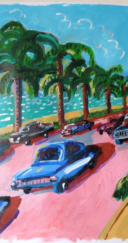 Cannes  - Baie des Anges by Stephen Abela