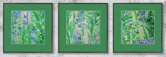 Set of 3 «Rainforest Sonata»