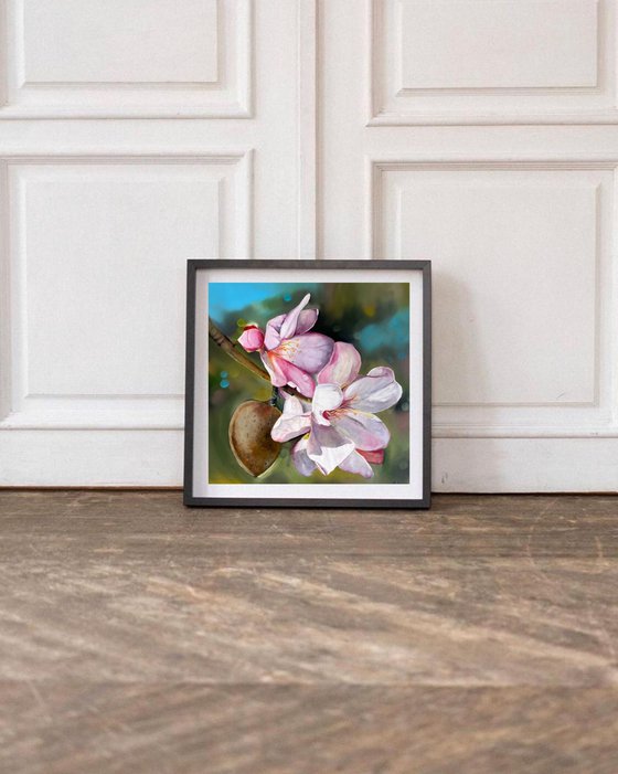 Almond blossom 30x30 cm
