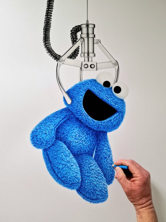 Cookie Monster: Fairground Claw Prize