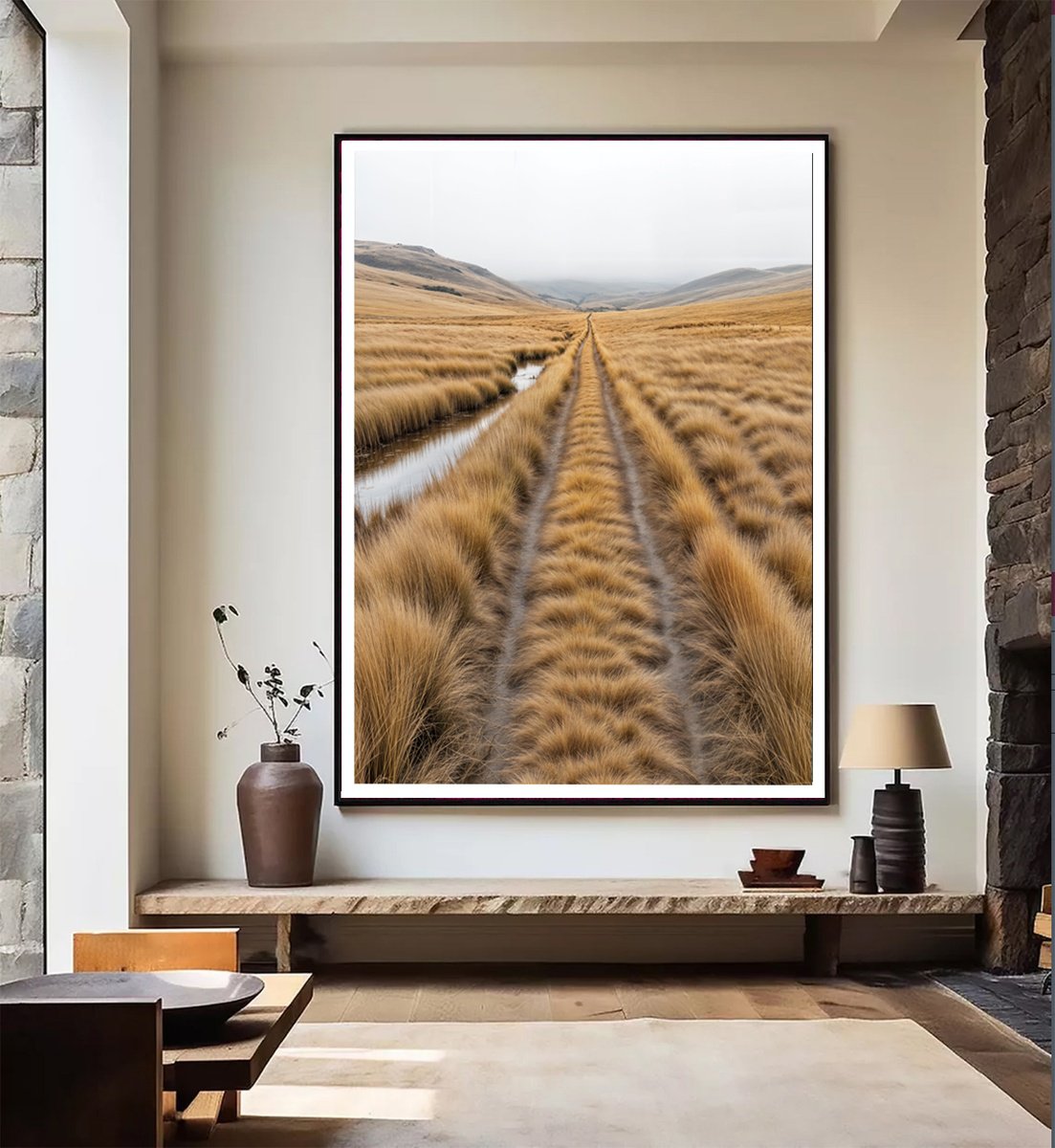 Photorealistic Photograph , Line Of Solitude By Michael Filonow, 34 X 42, Artwork For Sale On Artfinder