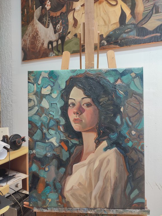 Shadows of the leaves