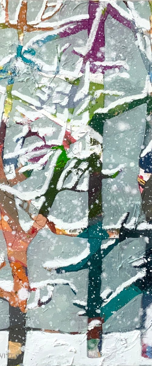 Watching The Softest Snowfall by Steven Page Prewitt