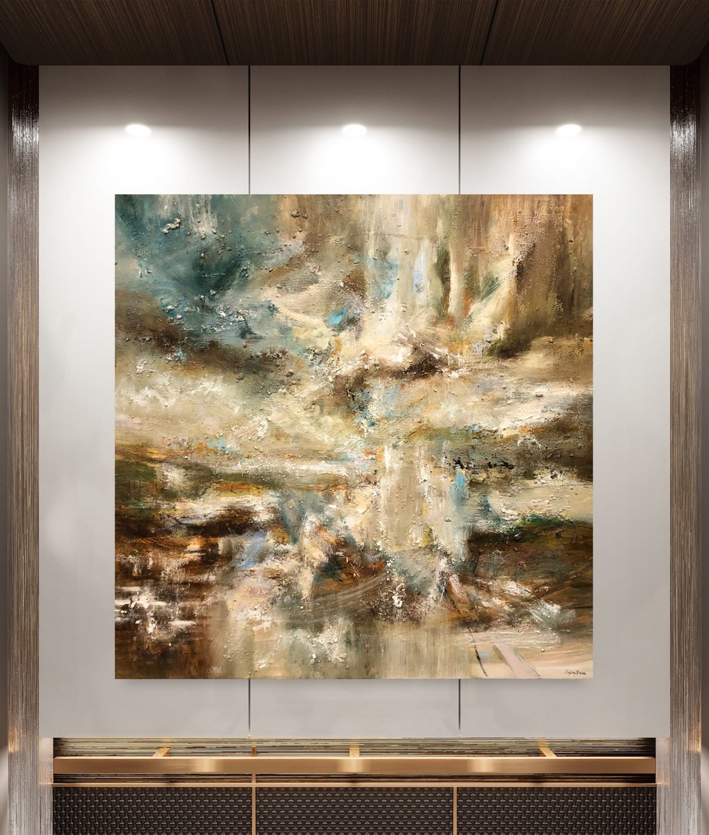  The Valley Of Freedom -2 By Snezana Djordjevic, 39 X 39, Artwork For Sale On Artfinder