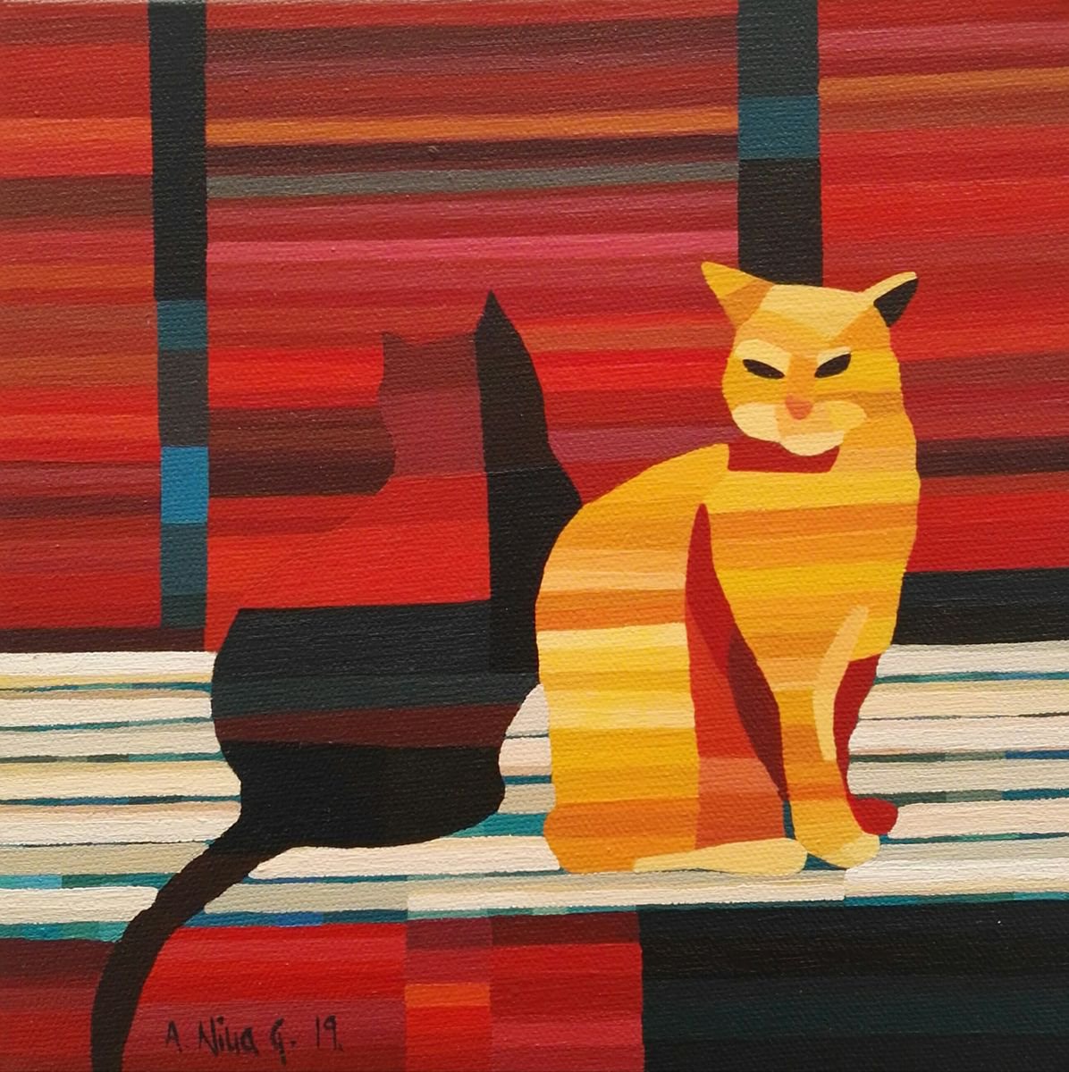The duplicate cat by Anica Govedarica