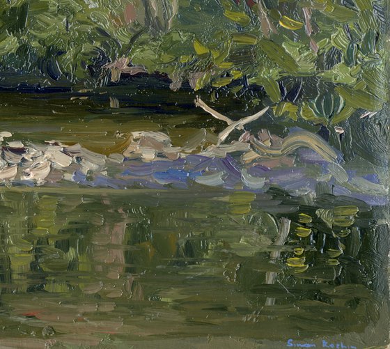 Spring. Kamenka River