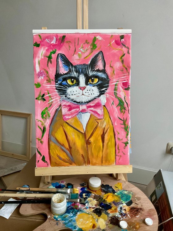 Old fashion English cat