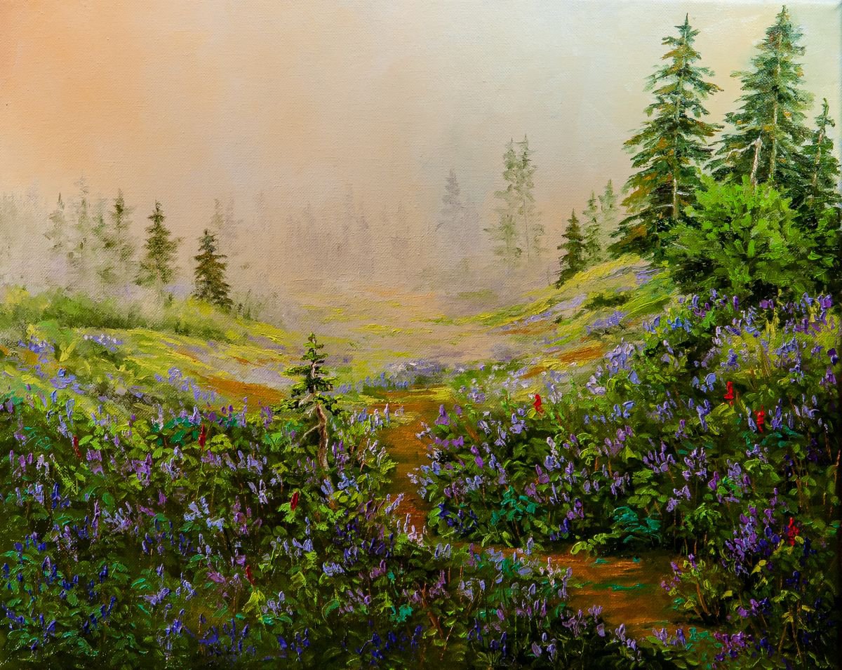 Lavender Mist by Dan Twitchell, OPA, AIS