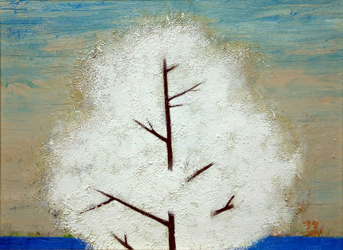 Landscape Oil Painting By Zhi Li, 16 X 12", Landscape 11, Original Artwork