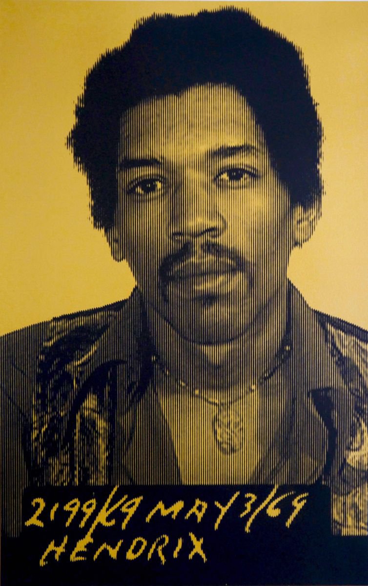 Jimi Hendrix II by David Studwell