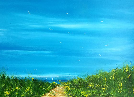 To the Beach (Seascape)