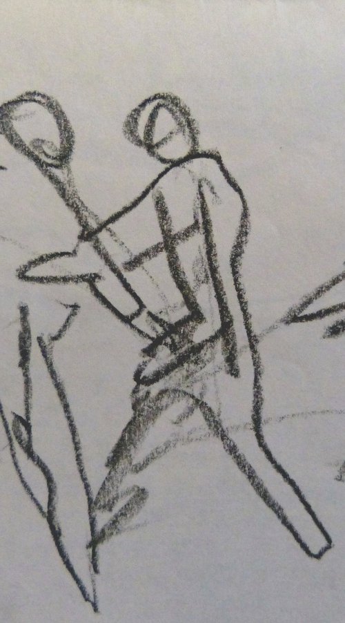 Rapid gestural sketch, ESA2 by Frederic Belaubre