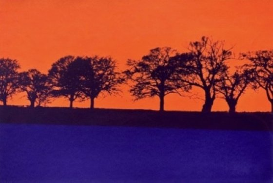 Deep Purple Silhouette - A2