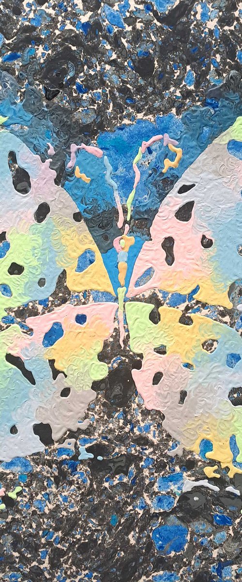 Butterfly «Night Rainbow» by Mariia Raskin