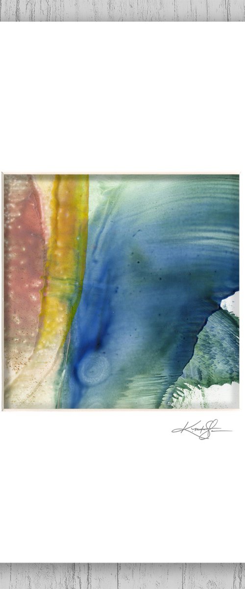 Encaustic Abstract 103 by Kathy Morton Stanion