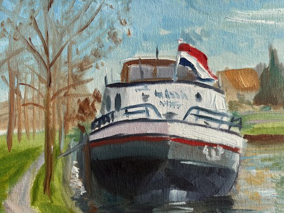 The barge in Coevorden