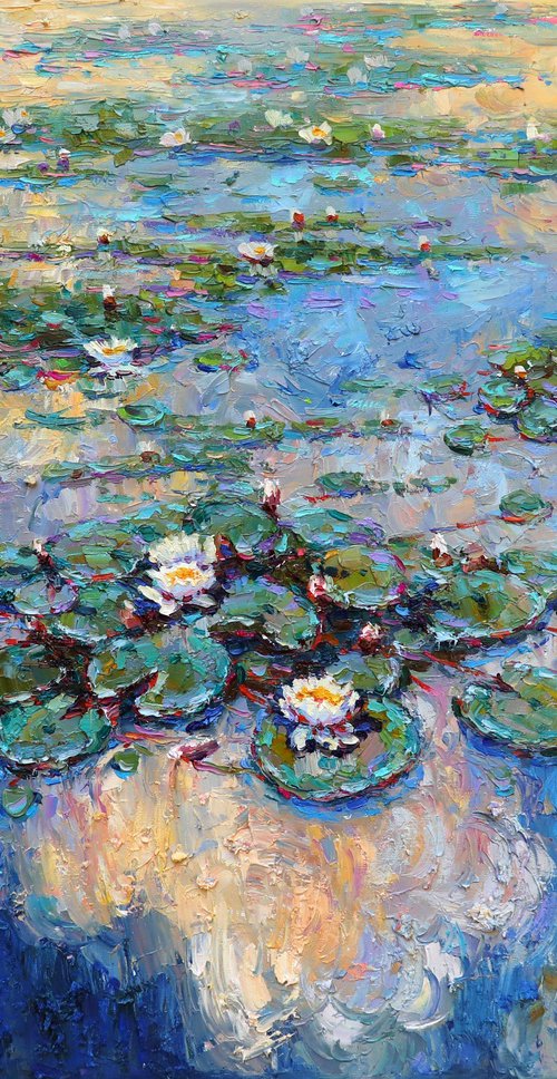"Lily Pond" by Evgeny Chernyakovsky