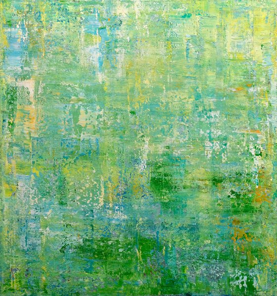 Green Abstract Composition