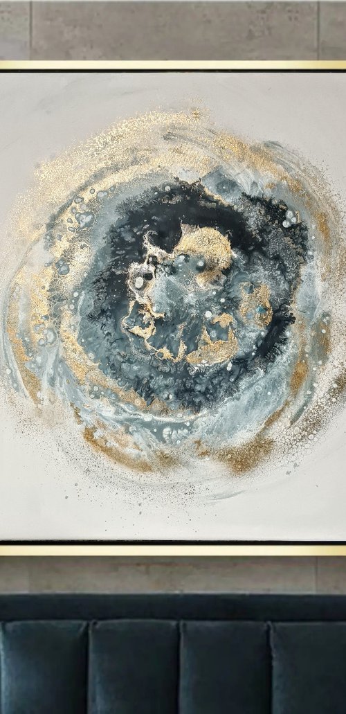 Great Expectations  (81x81cm) by Eleni Denart