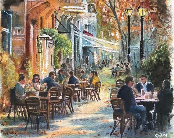 Paris In Autumn light