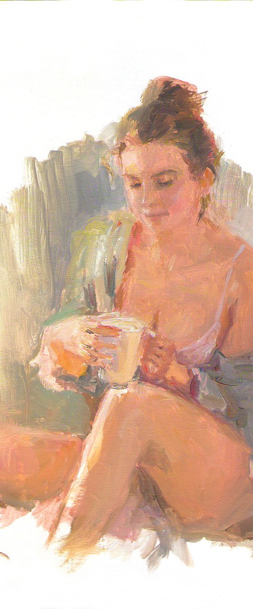 Morning coffee #2 by Vachagan Manukyan