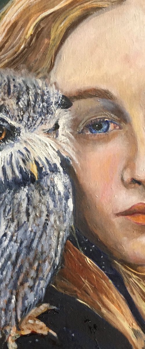 Minerva and her Owl by Lydia Knox