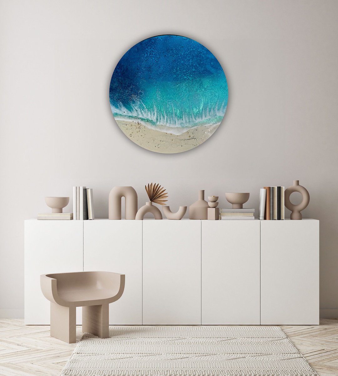 Infinite Peace By Ana Hefco, 24 X 24, Artwork For Sale On Artfinder