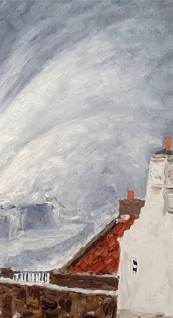 storm babet, pittenweem
